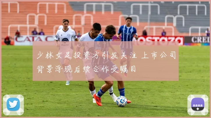 少林女足投资方引发关注 上市公司背景浮现后续合作受瞩目