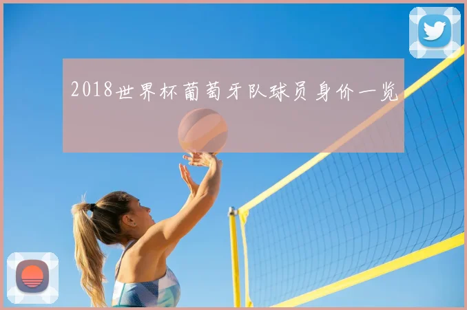 2018世界杯葡萄牙队球员身价一览